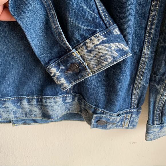 Levi Strauss 72334 Men’s  Blue Denim Trucker Jacket Size XL - Picture 5 of 11